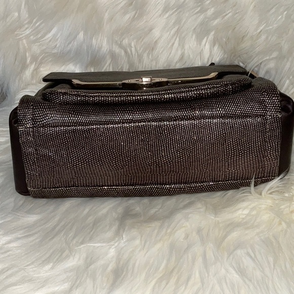 Coach Madison Sadie Flap Leather Satchel Bag Purse - Picture 12 of 16